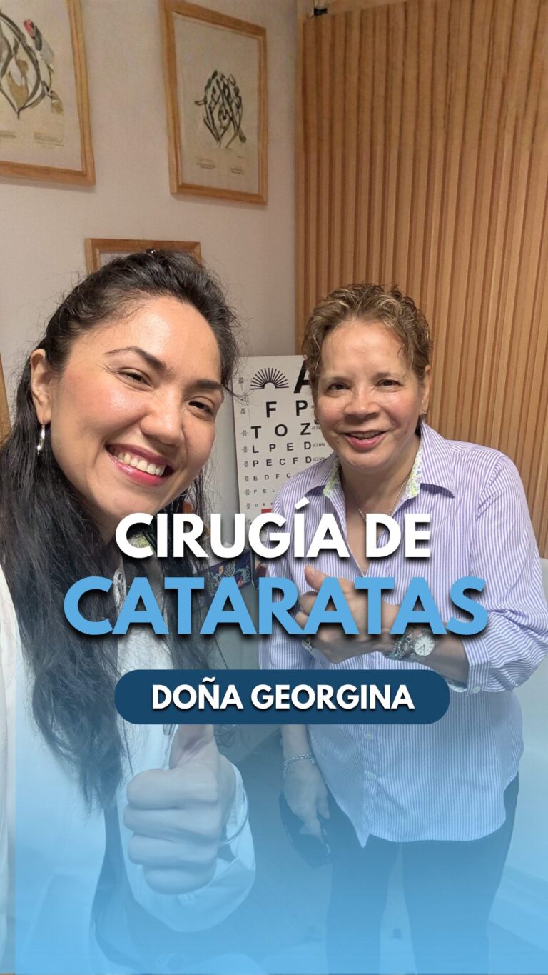 Georgina: Tenía 2 años con problemas de visión borrosa causada por cataratas, ahora ve mucho mejor y se siente felíz